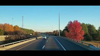 Collinsville Alabama To Whitestown Indiana 8 Fall CR30 CR51 I59 North [upl. by Wester]