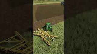 FS22 Cultivating Timelapse fs22 shorts farming plowing farmsimtimelapse timelapse ploughing [upl. by Nnaeiram]