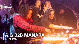 AG b2b Manara  Lagoon Femshayma pres Adrenalina  Boiler Room London Unlock Your City [upl. by Melleta994]