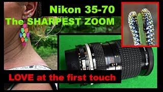 Nikon Nikkor 3570 135 AIs Zoom Macro Parfocal Lens [upl. by Wendolyn998]