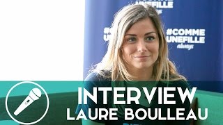 Laure Boulleau footballeuse et ambassadrice Always CommeUneFille en interview [upl. by Enimzzaj]