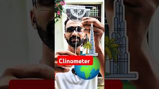 What is clinometer  what is Indian clinometer height and distance trigonometry class10 shortsfeed [upl. by Reifel]