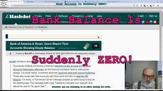 Bank Balance Is Suddenly ZERO [upl. by Ernestine]