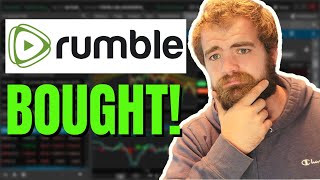 Why I Bought 2000 Worth of Rumble Stock [upl. by Nylloh834]