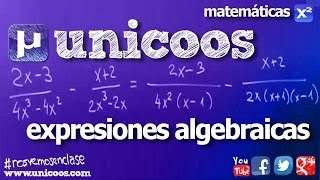 Expresiones algebraicas 02 SECUNDARIA 2ºESO matematicas polinomios [upl. by Tolmach]