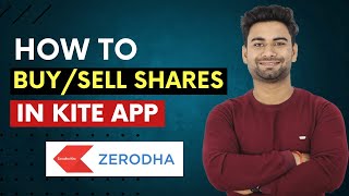 How to buy shares in Zerodha for beginners  Zerodha kite trading tutorial hindi  Vishal Techzone [upl. by Hanid]