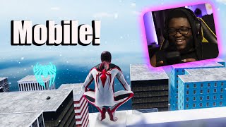 SpiderMan Miles Morales MOBILE GAMEPLAY 😯 [upl. by Asilrac]