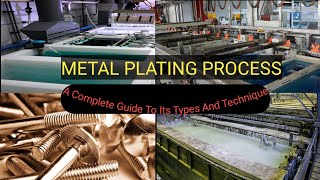 Metal Plating Process  A Complete Guide To Its Types And Technique [upl. by Lorant405]