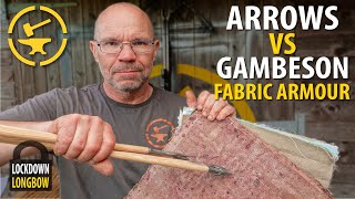 Arrows vs Gambeson fabric armour [upl. by Sitoel]