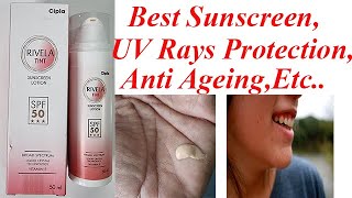 Rivela Tint Sunscreen Lotion Uses Benefits Side Effects  Cipla [upl. by Coral569]