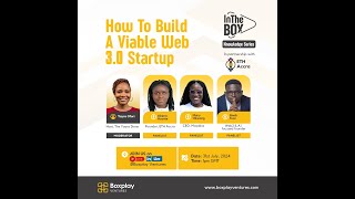 In The Box  Ep4  How To Build A Viable Web 30 Startup [upl. by Lien]