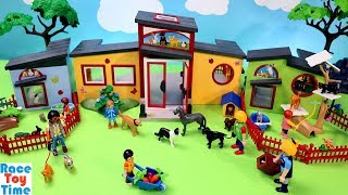 Playmobil Small Animals Pets Boarding Build and Play Fun Toys For Kids [upl. by Eemak619]