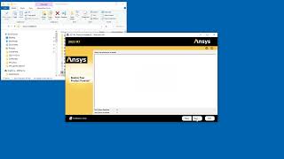 Installing ANSYS 2023 Releases on Windows [upl. by Eissim908]