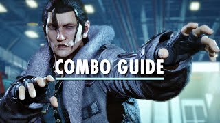 SERGEI DRAGUNOV Basic Combo Guide  TEKKEN 8 [upl. by Acirrej]