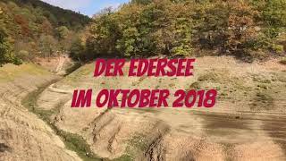 Der Edersee 2018 So leer wie seit 15 Jahren nicht [upl. by Falito]