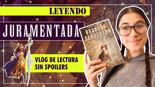 Leyendo JURAMENTADA Reading Vlog  lamaleluna Booktube Argentina [upl. by Atkins268]