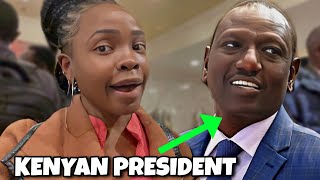 How I Met The President Of Kenya In America [upl. by Divod]