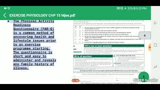 Exercise physiology chapter 15 EXERCISE TEST TO EVALUATE CARDIORESPIRATORY FITNESS mjee369 [upl. by Peoples]