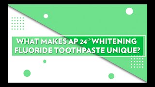 AP 24® Whitening Fluoride Toothpaste [upl. by Wing]