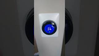 Google Nest thermostat install in Serina 0503056412 [upl. by Anirrak]