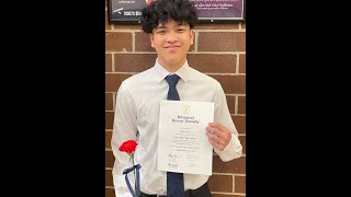 South Elgin High School NHS Induction 2024 [upl. by Yraunaj]