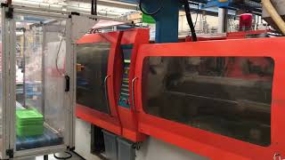 Injection Moulding Machine MIR RMPE 200 [upl. by Modesty]