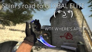 CSGO  Shinis road to global  ͡° ͜ʖ ͡° [upl. by Siloum]