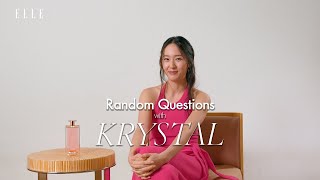 Krystal On Signature Scents The Film Cobweb And Her Current Favourite Song  Random Questions [upl. by Ramyar]