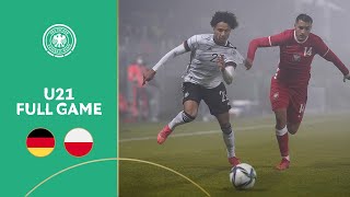 Germany vs Poland  Full Game  U 21 Euro Qualifier [upl. by Lipinski]