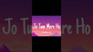 Jo Tum Mere Ho  Shahid Hasan shorts iamshahidhasan trending [upl. by Doble]