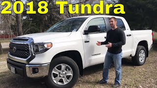 Why the quotoutdatedquot 2018 Toyota Tundra is still worth a look  Test Drive amp Full Review [upl. by Kila348]