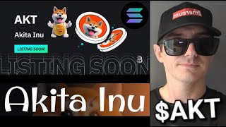 AKT  AKITA INU TOKEN CRYPTO COIN HOW TO BUY AKT SOL SOLANA BITMART LBANK RAYDIUM JUPITER BIRDEYE [upl. by Alys66]