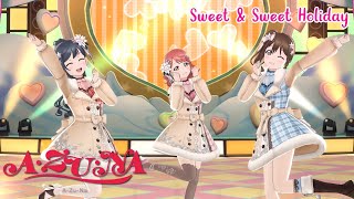 Sweet amp Sweet Holiday  AI Cover   A・ZU・NA SIFAS MV  Printemps [upl. by Neelsaj]