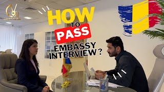 How to Pass Embassy Interview English Subtitle cadimayousee [upl. by Haidedej]