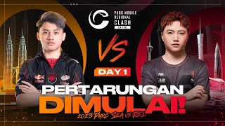 ID 2023 PMRC SEA vs PEL Day 1  PUBG MOBILE Regional Clash  Pertarungan Dimulai [upl. by Keri954]