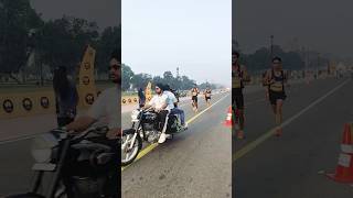 delhi half marathon 2024 Elite p1 [upl. by Ennaylime]