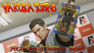 Yakuza Zero Pocket Circuit Stadium Racing mini Game Gameplay [upl. by Uht]