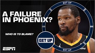 🚨 SAY HIS NAME 🚨 Is Kevin Durant to blame for the Phoenix Suns’ Playoff exit  Get Up [upl. by Farlay]