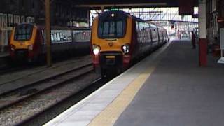 Class 221 at Stoke on Trent with 2 tone Horn [upl. by Gnik]