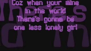 Justin Bieber  One Less Lonely Girl acoustic with lyrics [upl. by Anenahs]