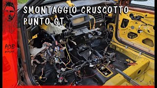 SMONTAGGIO cruscotto Fiat Punto Gt [upl. by Rosena]