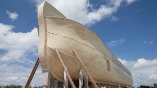 Full scale replica of Noahs Ark built in Kentucky [upl. by Keg]