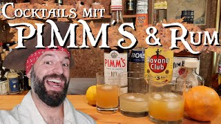 Cocktails mit PIMMS amp Rum [upl. by Seavey53]