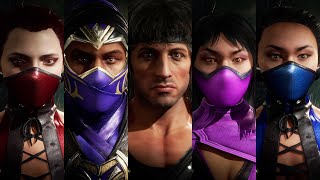 Mortal Kombat 11 Ultimate  All Character Select Animations [upl. by Isahella]