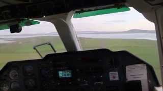 Landing at Papa Westray [upl. by Enaelem120]