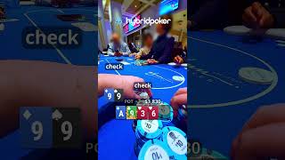 ALL IN🔥vs Guy who😈HATES me🔥I keep bluffing him💪🤣Poker is sick shorts poker [upl. by Emse]