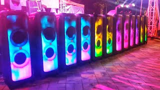 12x JBL PARTYBOX 1000  AWESOME LIVE EVENT [upl. by Ahsila]