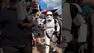 Pleading the Fifth You have the right to remain silent 🤫 stormtrooper disneyworld florida usa [upl. by Carola]