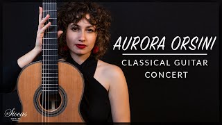 AURORA ORSINI  Online Guitar Concert  CastelnuovoTedesco Sor Turina  Siccas Guitars [upl. by Bernie137]