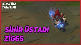 Sihir Üstadı Ziggs Kostüm Tanıtımı League of Legends [upl. by Ellersick]